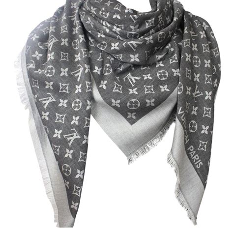 lv shawls womens|louis vuitton scarf women's black.